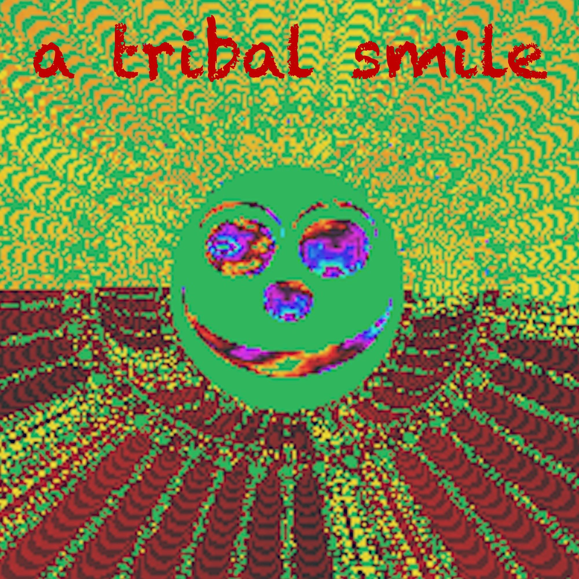 a tribal smile, rendered in fractals on an Wintel 386 using FractInt back in the day
